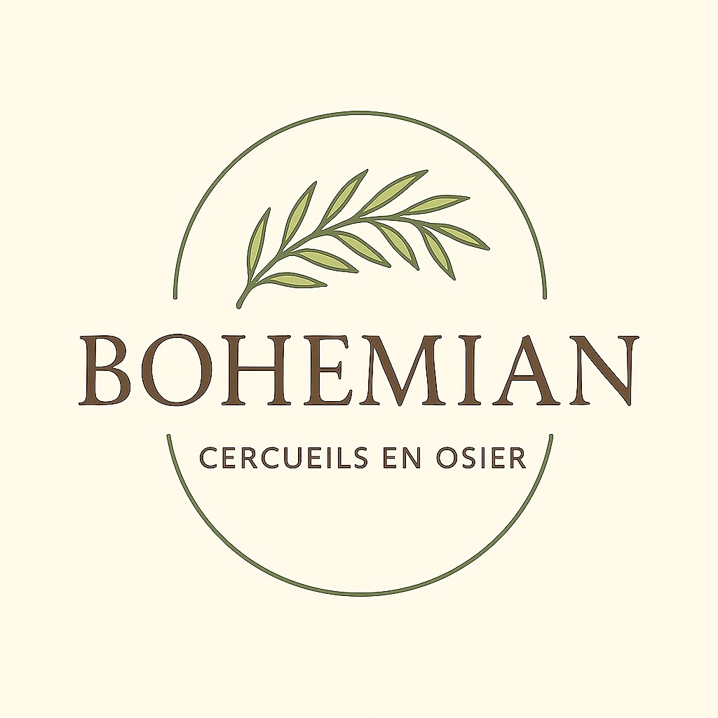 Bohemian, 1er cercueil en osier homologué inhumation & crémation en France